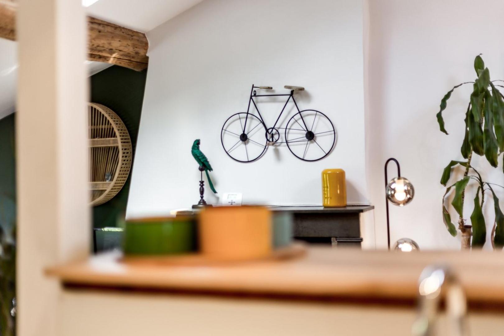 Ferienwohnung Le Loft Des Artistes De La Croix-Rousse Ail Lyon Exterior foto